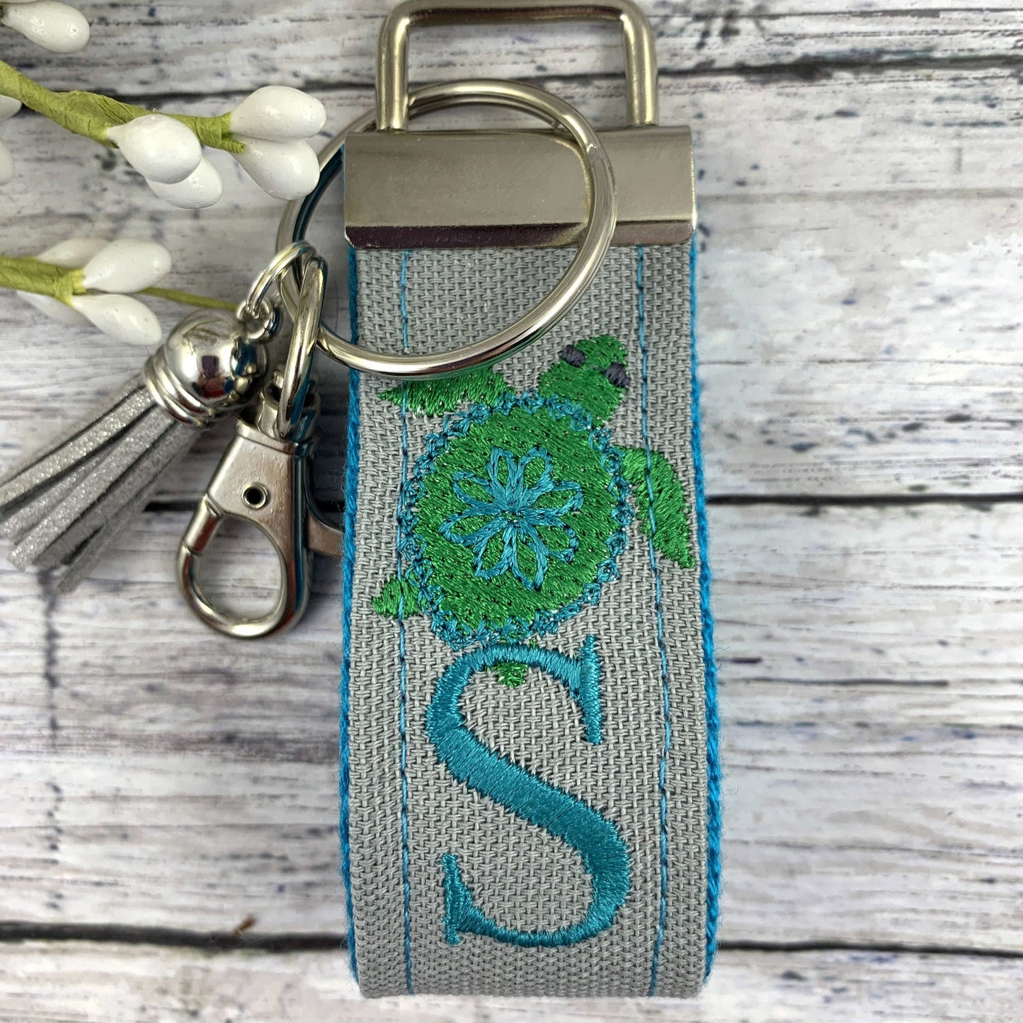 Handmade Sea Turtle Keychain, Sea Turtle Gifts, Popular Right Now, Personalized Gift, Personalized Keychain, Luggage Tag, Moving Away Gift