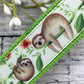 Handmade Sloth Keychain | Wristlet Keychain | Sloth Gifts | Best Seller | Ribbon Keychain | Sloths | Popular Right Now | Sloth Gift