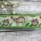 Handmade Sloth Keychain | Wristlet Keychain | Sloth Gifts | Best Seller | Ribbon Keychain | Sloths | Popular Right Now | Sloth Gift