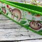 Handmade Sloth Keychain | Wristlet Keychain | Sloth Gifts | Best Seller | Ribbon Keychain | Sloths | Popular Right Now | Sloth Gift