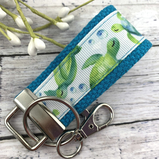 Handmade Sea Turtle Keychain, Sea Turtle Gifts, Popular Right Now, Beach Gifts, Sea Turtle, Luggage Tag, Moving Away Gift, Ribbon Keychain