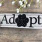 Adopt a Pet, Trending Now, Adopt Me, Dog Mom Keychain, Rescue Mom, Vet Tech Gift, Adopt Dog, Embroidered Keychain, Cat Lover Gift, Cat Mom