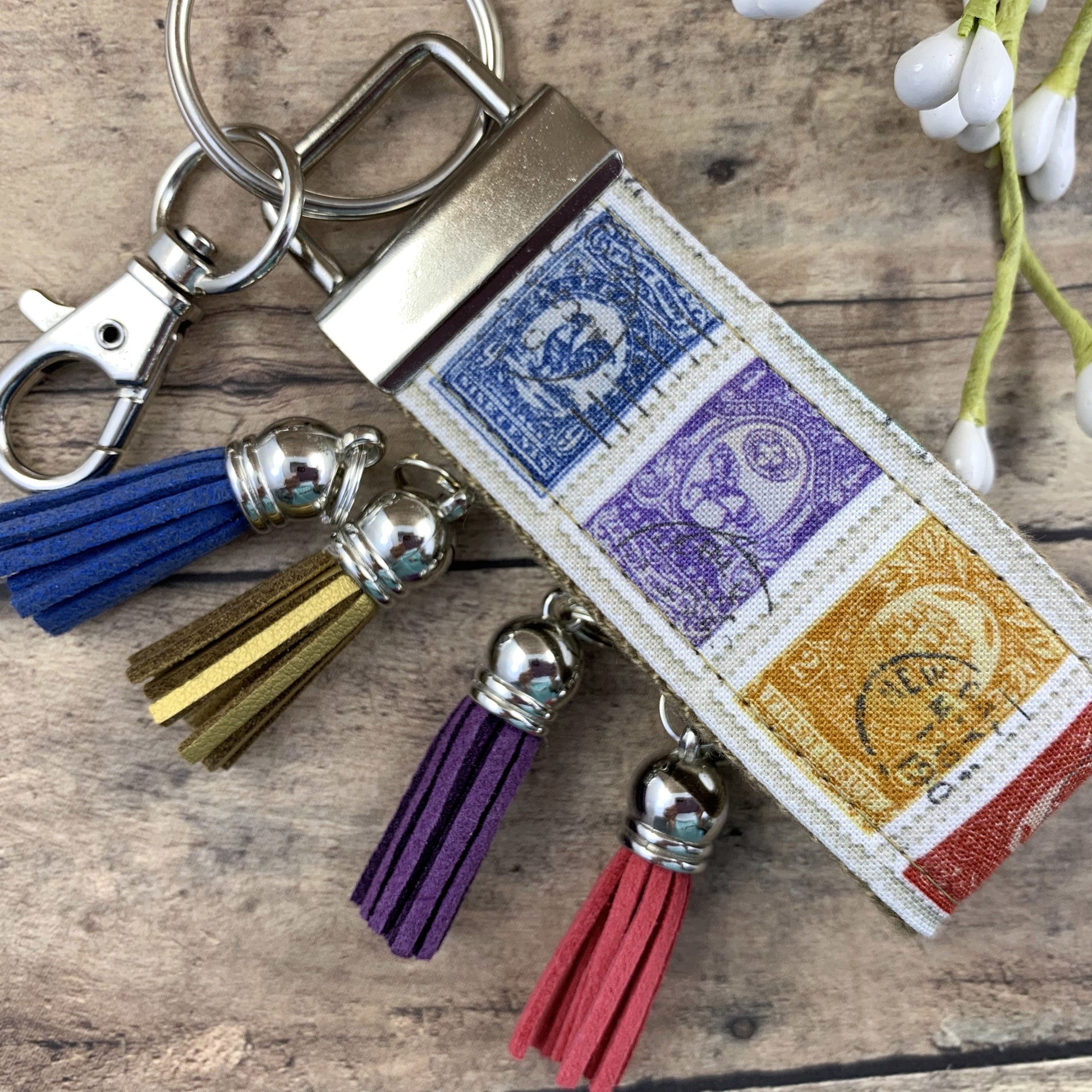 Stamp Keychain, Mini Keychain, Moving Away Gift, Cousin Gifts, Luggage Tag, Mini Backpack Keychain, Popular Right Now, Flea Market, Miss You