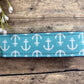 Turquoise Anchor Keychain, Nautical Keychain, Beach Keychain, Mindfulness Gifts, Sister in Law Gift, Nautical Wedding Favors, Boat Keychain