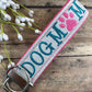 Dog Mom Keychain, Rescue Mom, Vet Tech Gift, Adopt Dog, Dog Mom Gift, Adopt a Pet, Trending Now, Dog Walker, Wristlet Keychain, Dog Sitter