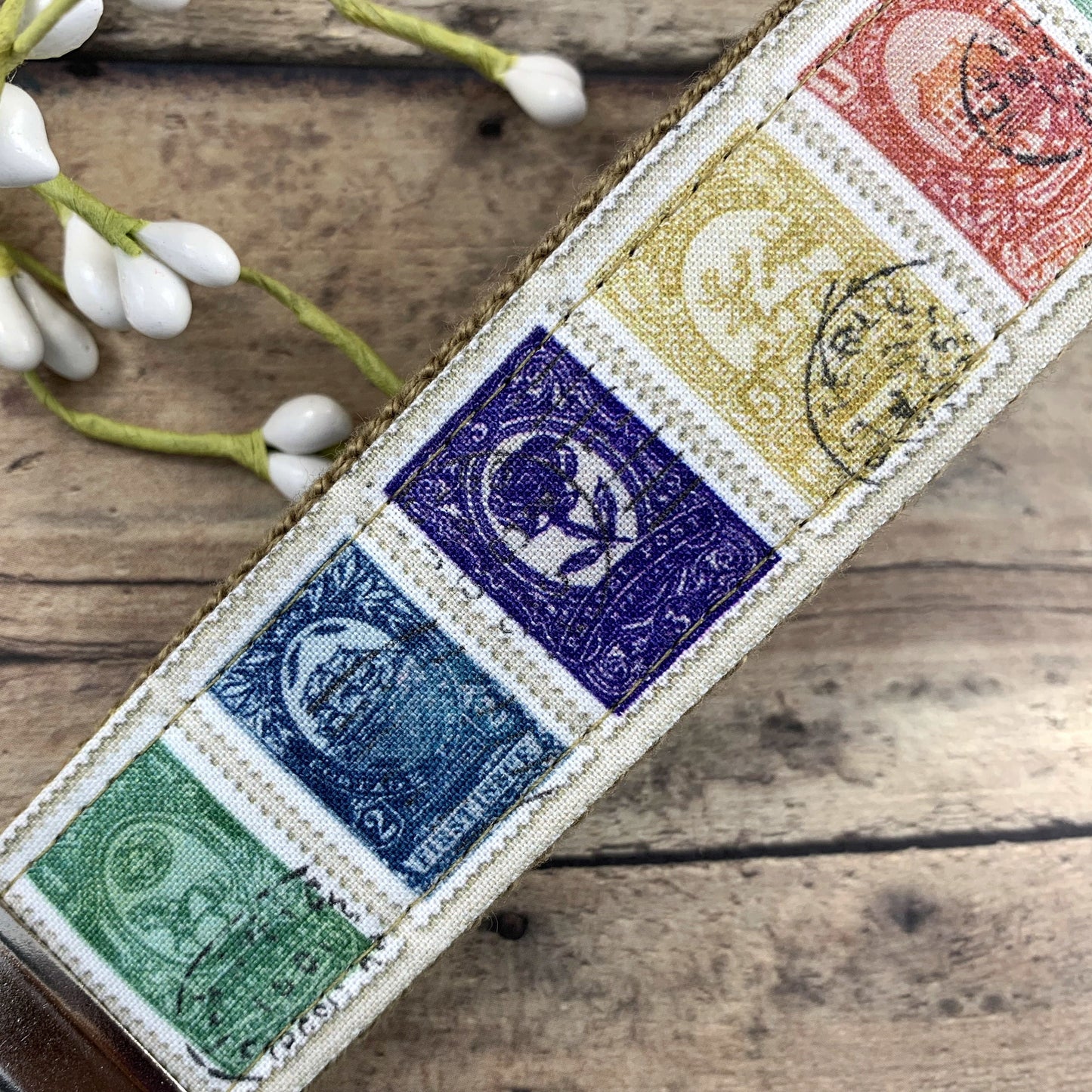 Stamp Keychain, Unique Keychain, Cute Keychains for Women, Cute Key Fob, Colorful Keychain, Flea Market, Popular Right Now, Keyfob Wristlet