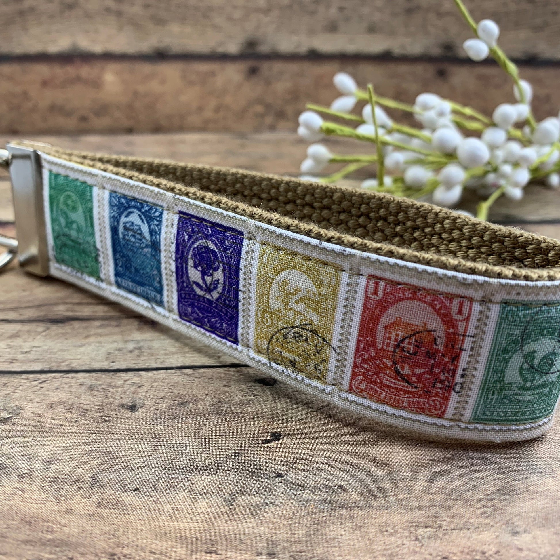 Stamp Keychain, Unique Keychain, Cute Keychains for Women, Cute Key Fob, Colorful Keychain, Flea Market, Popular Right Now, Keyfob Wristlet
