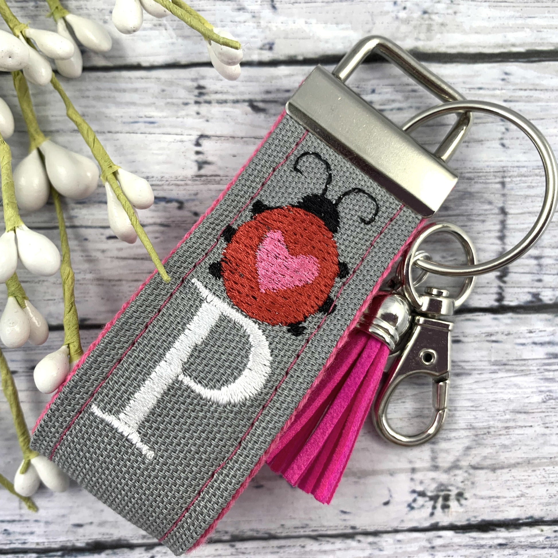 Handmade Ladybug Keychain, Ladybug Gifts, Ladybugs, Popular Right Now, Personalized Gift, Lady bugs, Personalized Keychain, Luggage Tag