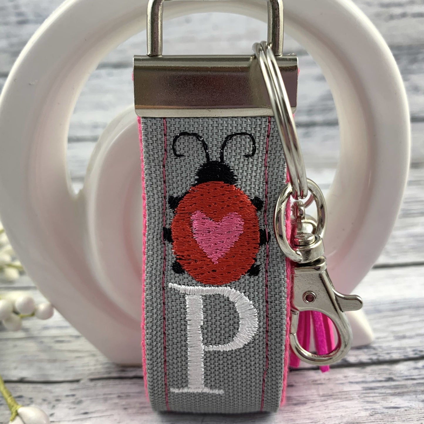 Handmade Ladybug Keychain, Ladybug Gifts, Ladybugs, Popular Right Now, Personalized Gift, Lady bugs, Personalized Keychain, Luggage Tag