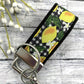 Handmade Lemon Keychain, Get Well Gift, Popular Right Now, Mini Keychain, Lemons, Luggage Tag, Moving Away Gift, Ribbon Keychain, New Driver
