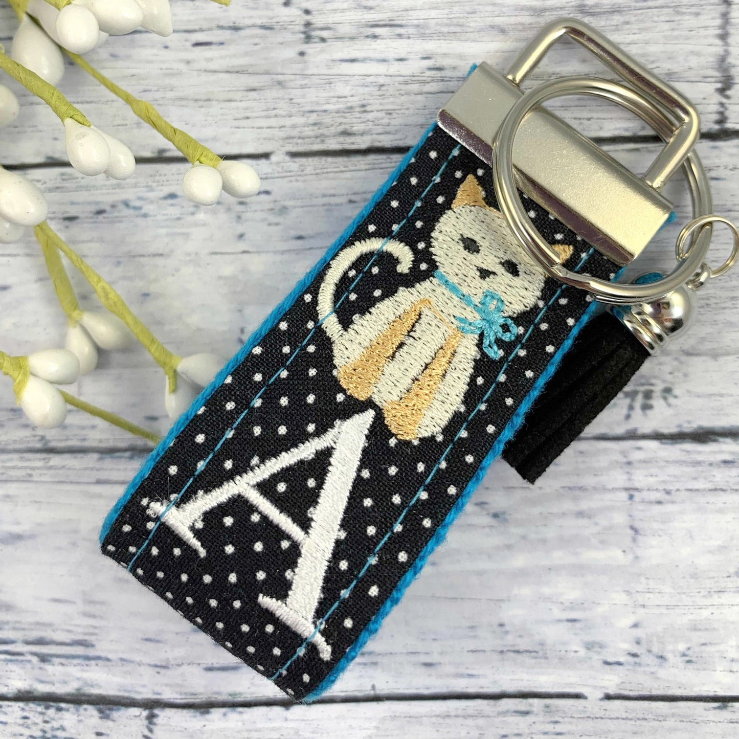 Cat Mom Keychain, Rescue Mom, Vet Tech Gift, Cat Lover Gift Ideas, Adopt a Pet, Pet Sitter, Cat Owner, Personalized Keychain, Luggage Tag