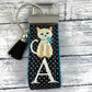 Cat Mom Keychain, Rescue Mom, Vet Tech Gift, Cat Lover Gift Ideas, Adopt a Pet, Pet Sitter, Cat Owner, Personalized Keychain, Luggage Tag