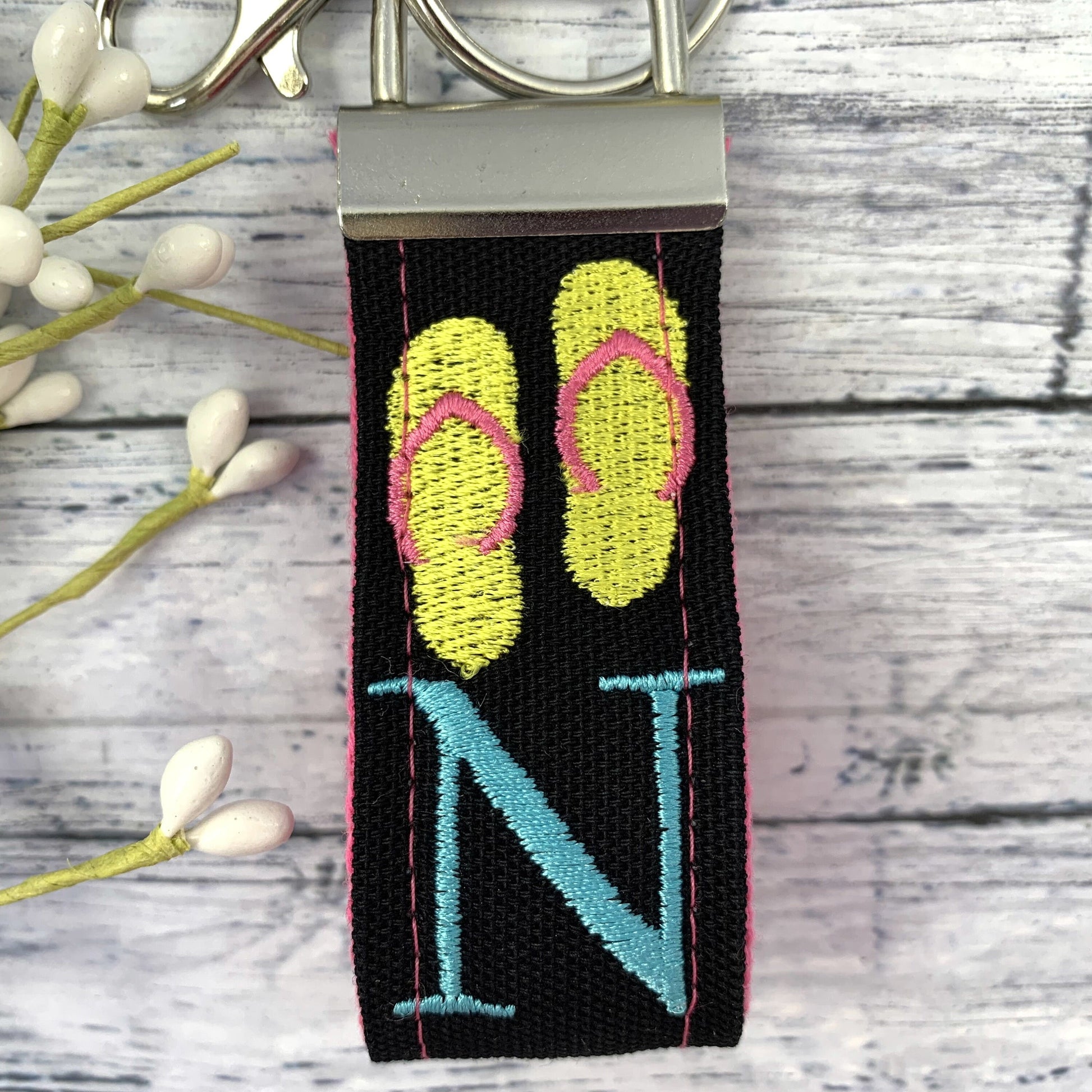 Flip Flop Keychain, Stress Relief Gift, Flip Flops, Popular Right Now, Travel Gift, Beach Gifts, Girls Weekend Gift, Beach Lover, Beach Gift