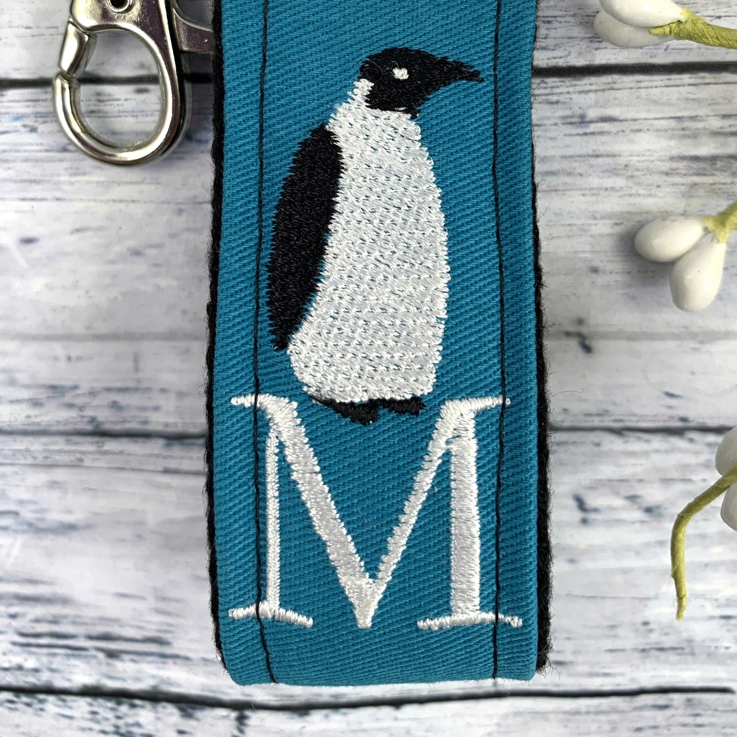 Penguin Initial Keychain, Penguin Gift, Stress Relief Gift, Penguins, Popular Right Now, Cheer up Gift, Goodbye Friend Gift, Penguin Gifts