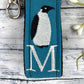 Penguin Initial Keychain, Penguin Gift, Stress Relief Gift, Penguins, Popular Right Now, Cheer up Gift, Goodbye Friend Gift, Penguin Gifts