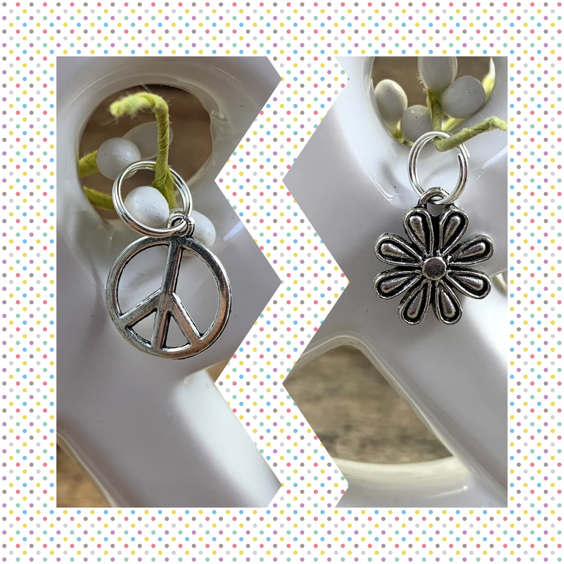 Peace Sign Initial Keychain, Stress Relief Gift, Popular Right Now, Cheer up Gift, Goodbye Friend Gift, Peace Symbol, Peace Sign Gifts