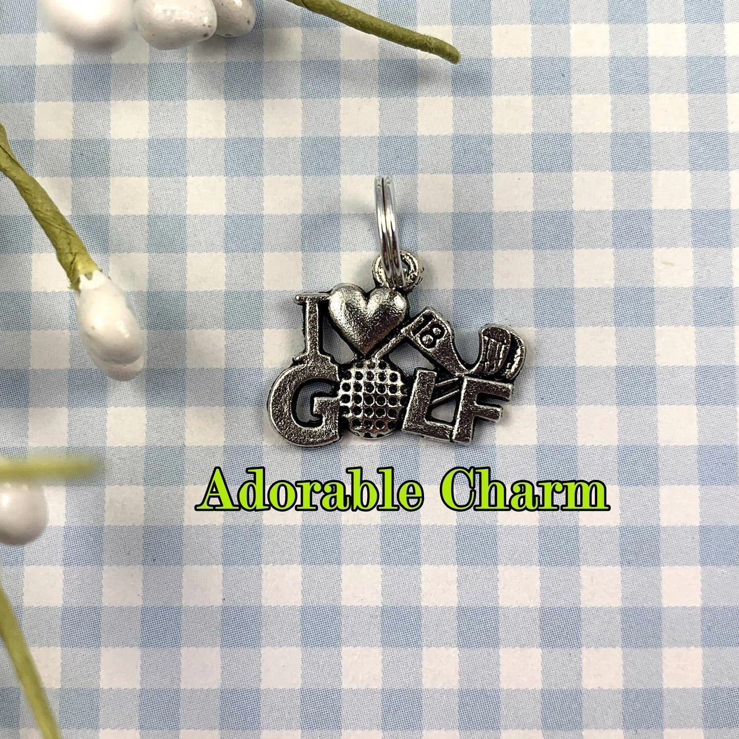 Embroidered Keychain | Mom Gift | Mom Birthday Gift | Mom Keychain | Mom Key chain | Embroidered key fob | Golf Gifts for Women