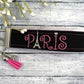 Eiffel Tower Keychain with Tassel and Charm, Paris Gift, Popular Right Now, Personalized Gift, Sweet 16 Gift, Wristlet Keychain, Paris gifts