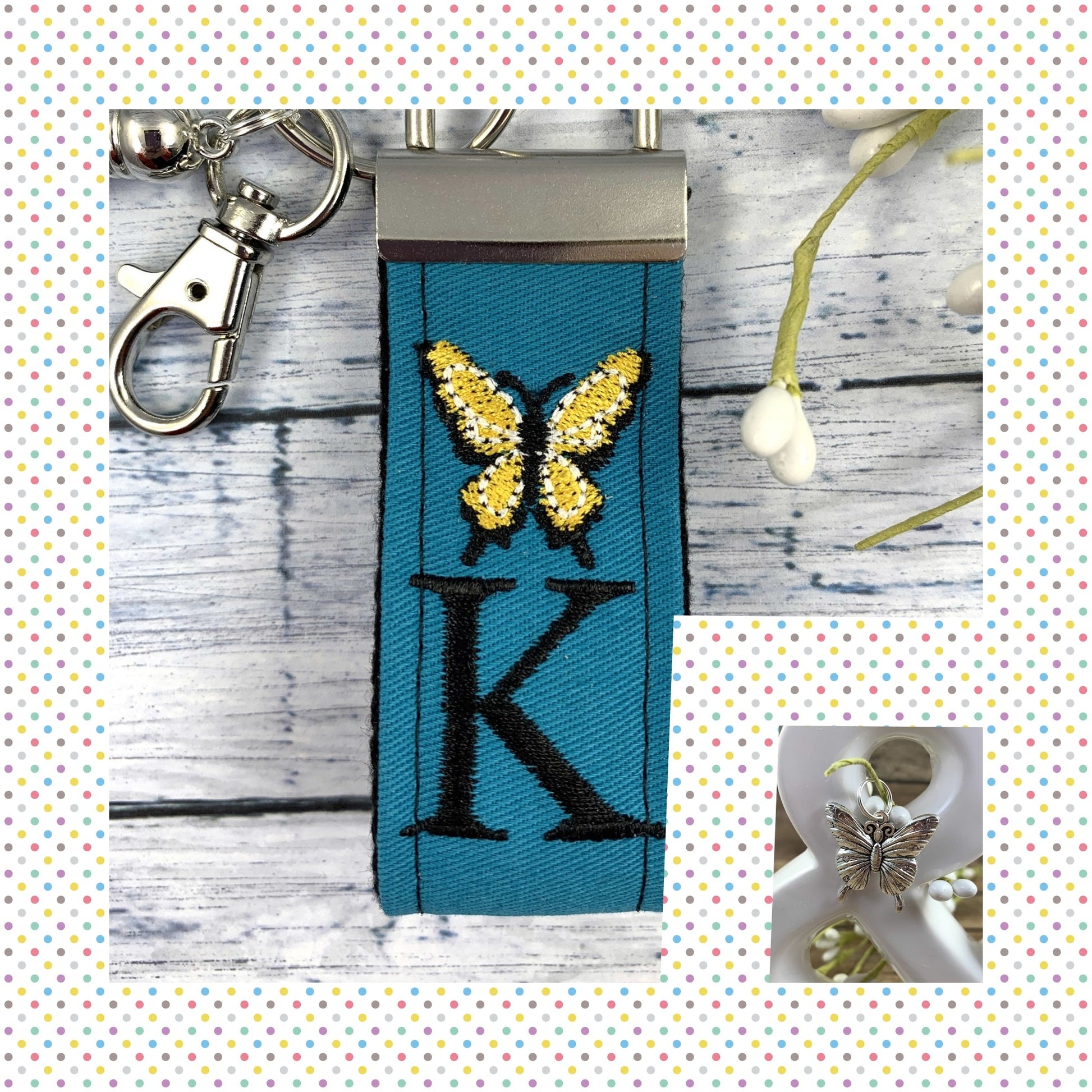 Butterfly Keychain, Butterfly Gifts, Butterfly Gift, Popular Right Now, Monarch Butterfly, Initial Keychain, Luggage Tag, Cheer up Gift