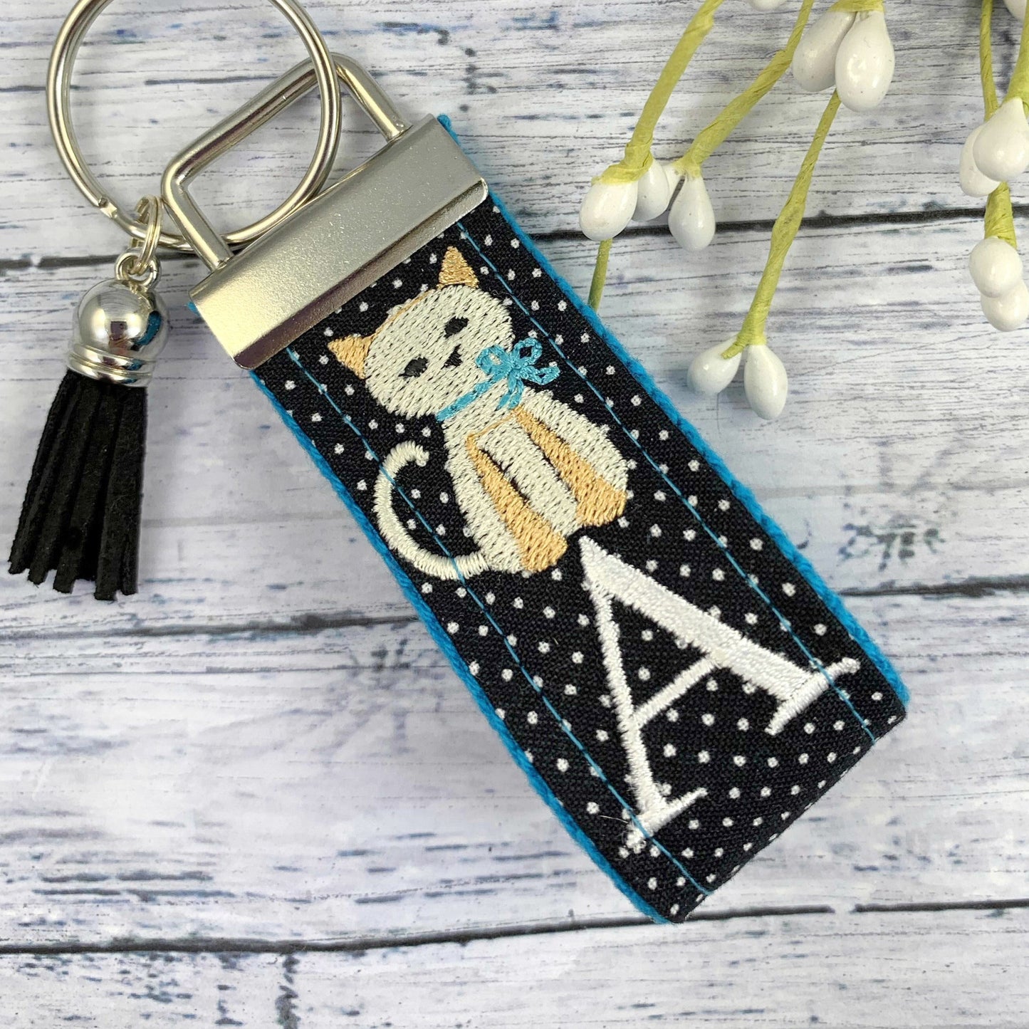 Cat Mom Keychain, Rescue Mom, Vet Tech Gift, Cat Lover Gift Ideas, Adopt a Pet, Pet Sitter, Cat Owner, Personalized Keychain, Luggage Tag