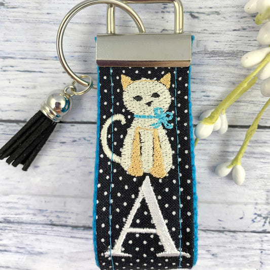 Cat Mom Keychain, Rescue Mom, Vet Tech Gift, Cat Lover Gift Ideas, Adopt a Pet, Pet Sitter, Cat Owner, Personalized Keychain, Luggage Tag