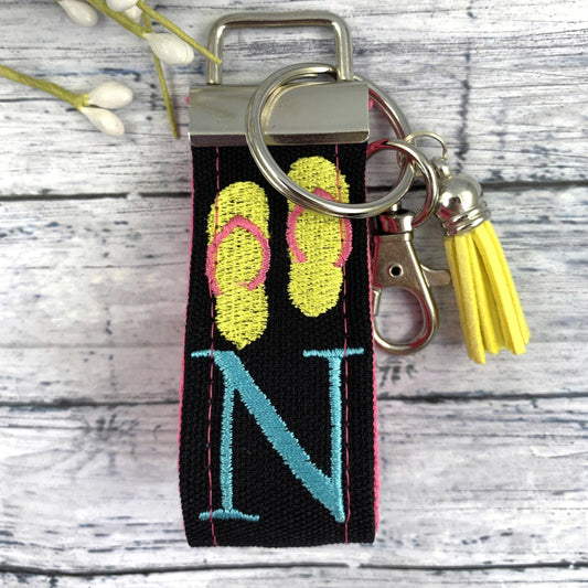 Flip Flop Keychain, Stress Relief Gift, Flip Flops, Popular Right Now, Travel Gift, Beach Gifts, Girls Weekend Gift, Beach Lover, Beach Gift
