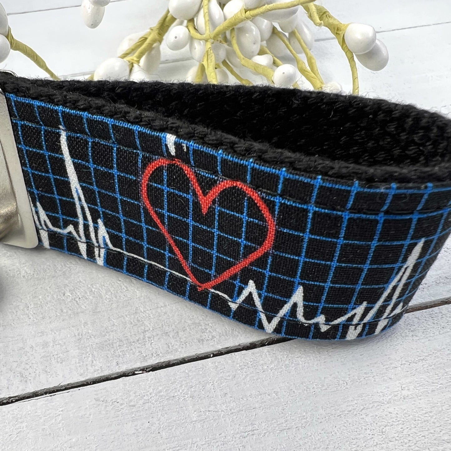 Heart Keychain, Mini Keychain FOB, Male Nurse Gifts, Heartbeat, Medical Student Gift, Doctor Gift, RN Gifts, Cardiologist Gift, Nurse Life