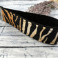 Tiger Stripe Animal Print Wristlet Keychain, Safari Animal Print Keychain, Jungle Animal prints Keychain, Safari Baby Shower Gift