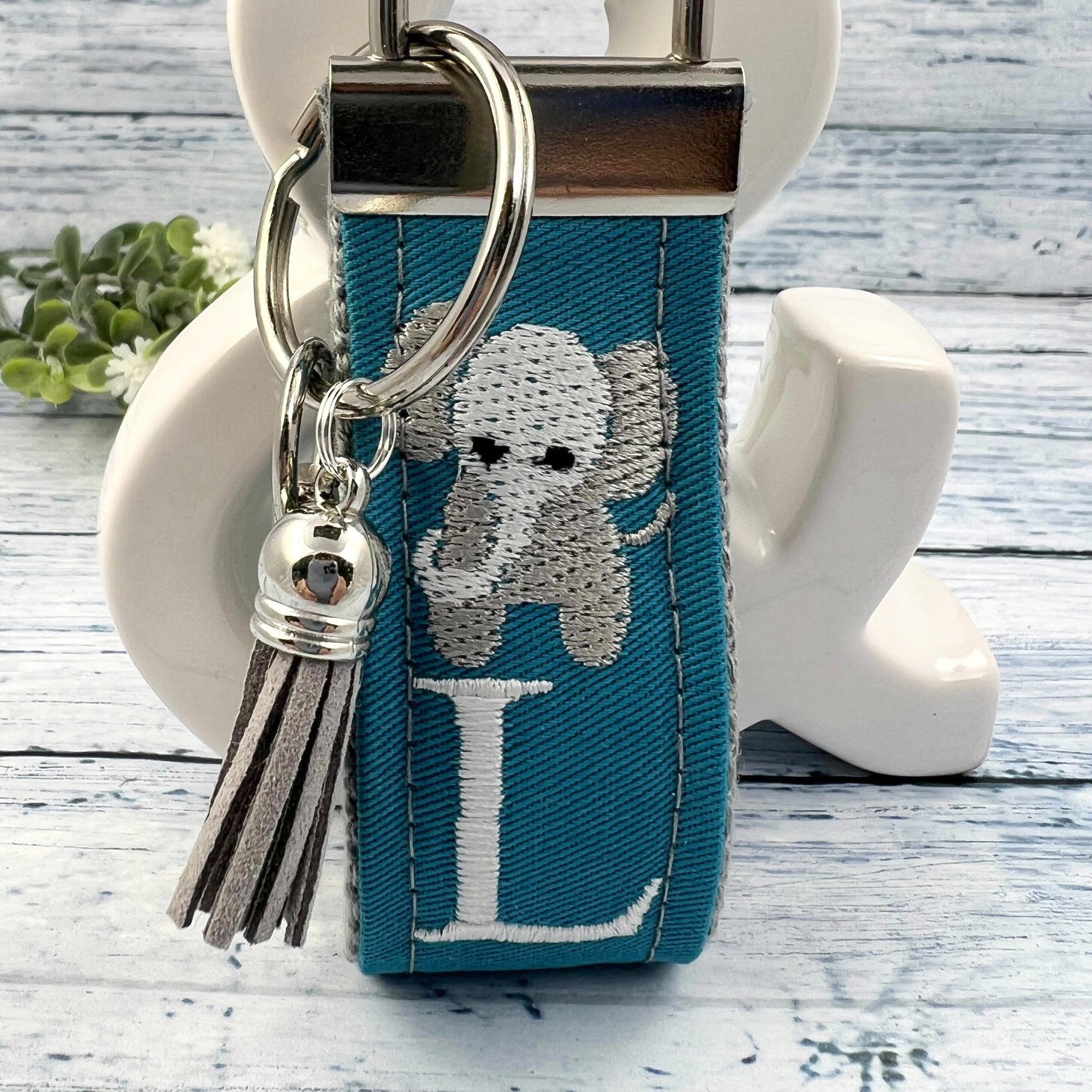 Elephant Keychain, Elephant Gifts for Women, Mini Keychain, Popular Right Now, Personalized Keychain, Luggage Tag, Backpack keychain