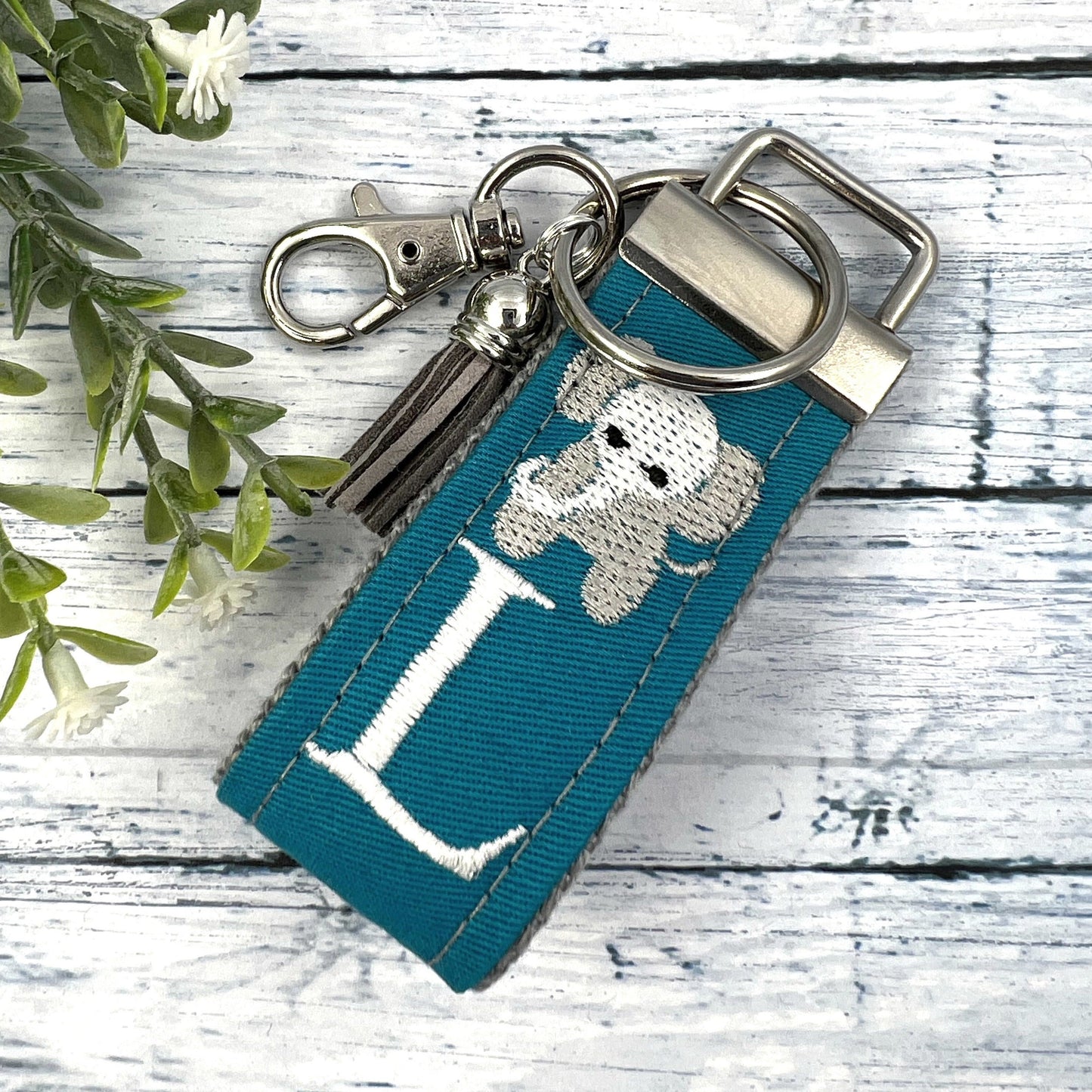 Elephant Keychain, Elephant Gifts for Women, Mini Keychain, Popular Right Now, Personalized Keychain, Luggage Tag, Backpack keychain
