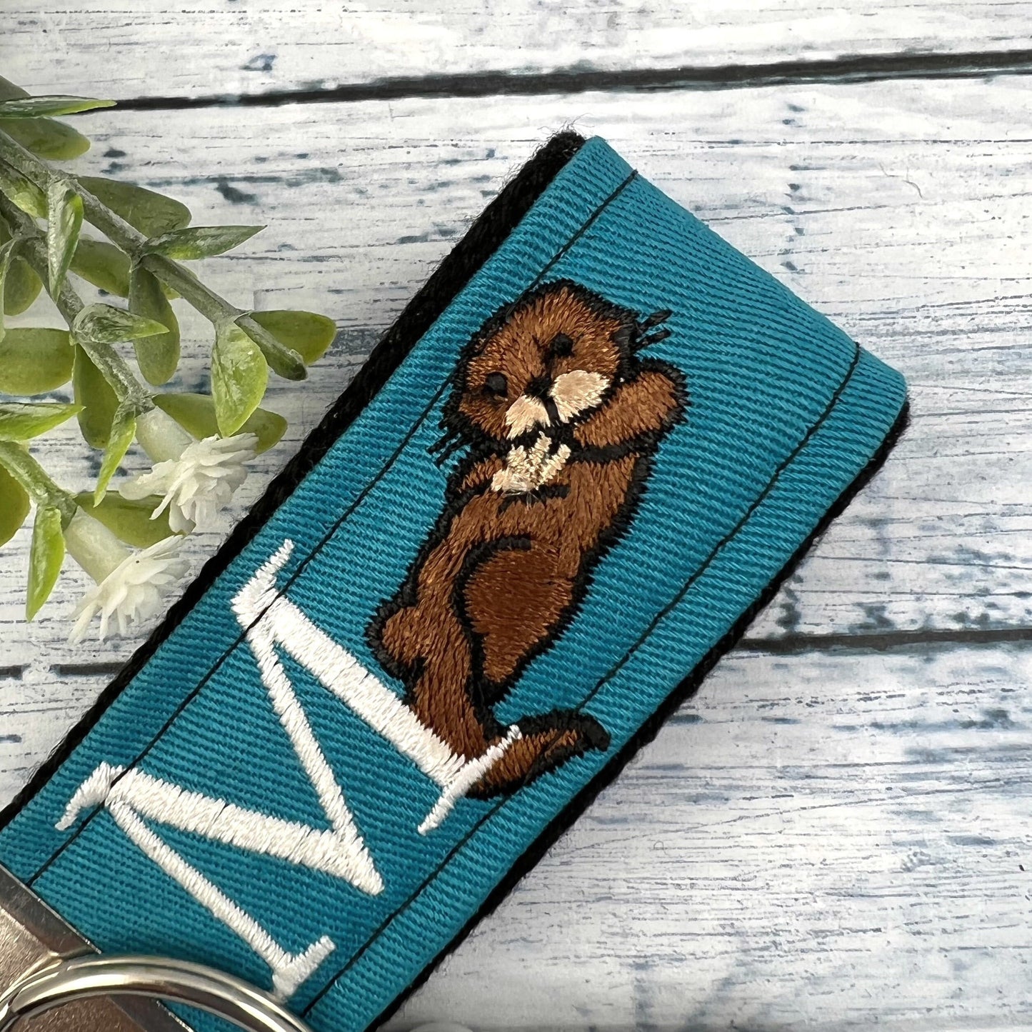 Otter Keychain, Otter Gift, Mini Keychain, Popular Right Now, Personalized Keychain, Luggage Tag, Backpack keychain, Sea Otter, Otters