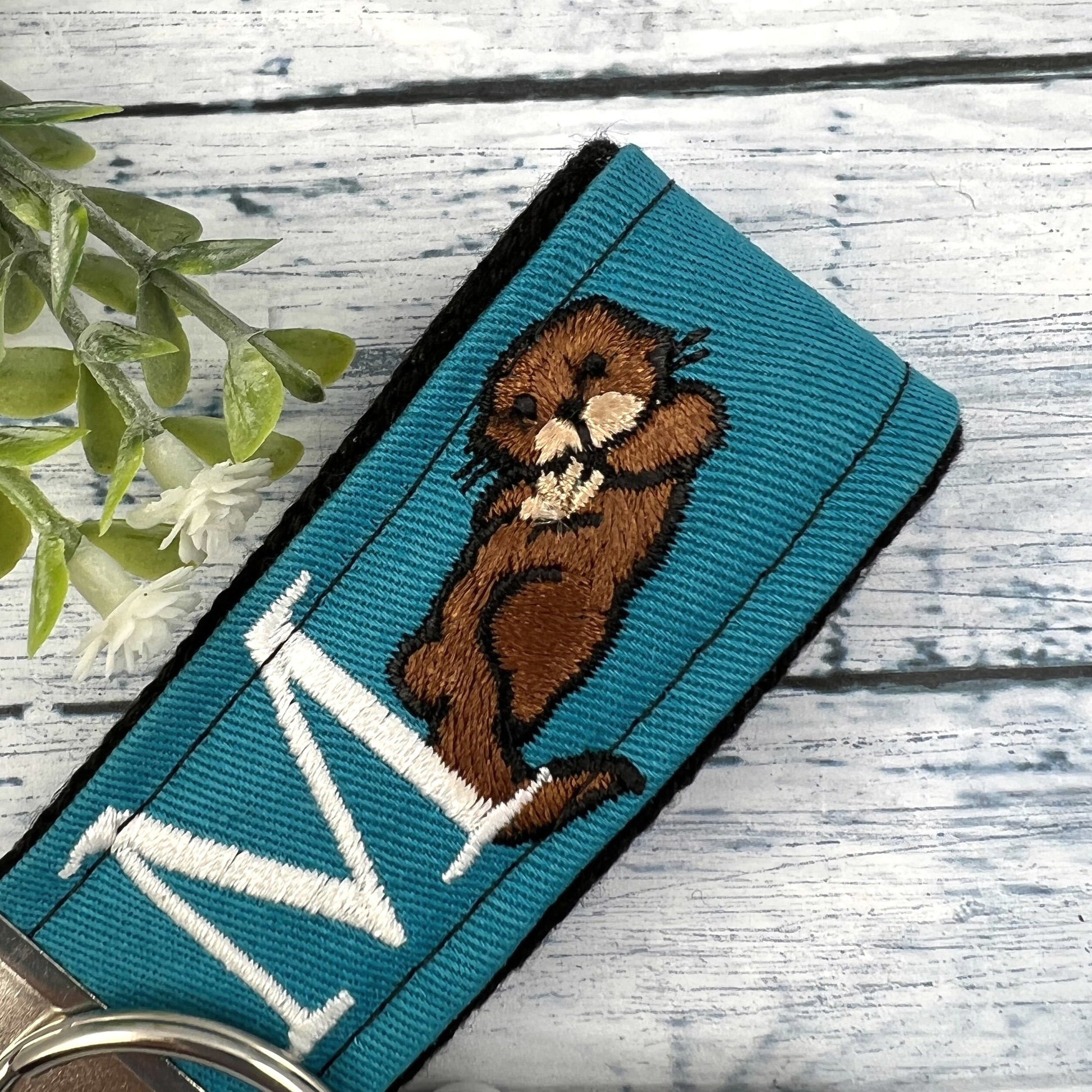 Otter Keychain, Otter Gift, Mini Keychain, Popular Right Now, Personalized Keychain, Luggage Tag, Backpack keychain, Sea Otter, Otters