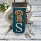 Handmade Golden Doodle Keychain, Doodle Mom, Golden Doodle Gift, Popular Right Now, Personalized Gift, Personalized Keychain, Luggage Tag