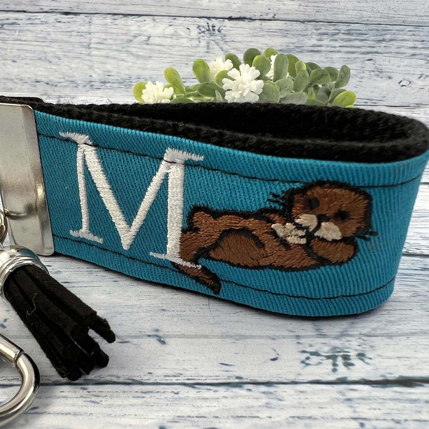 Otter Keychain, Otter Gift, Mini Keychain, Popular Right Now, Personalized Keychain, Luggage Tag, Backpack keychain, Sea Otter, Otters