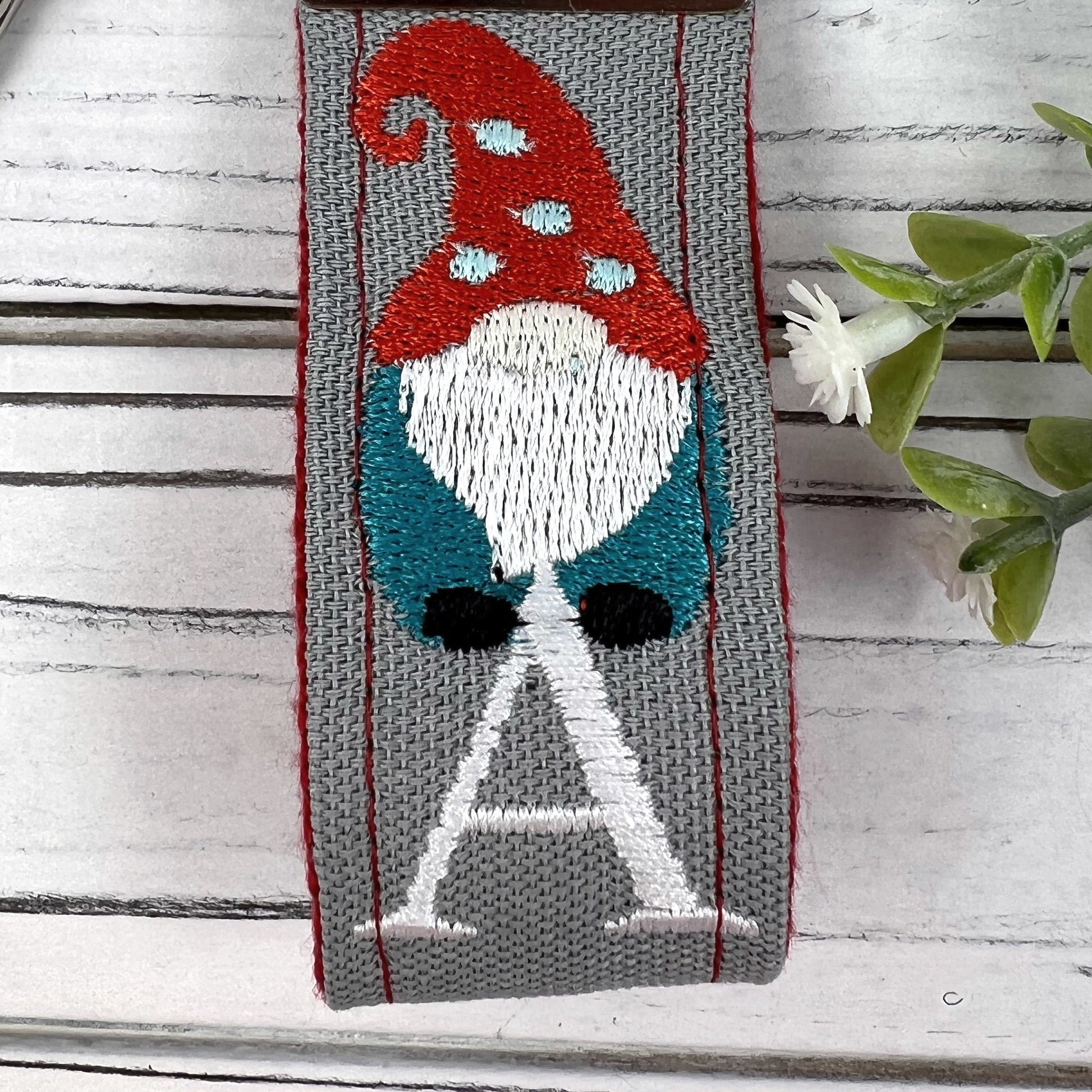 Handmade Gnome Keychain, Gnomes, Gnome Gift, Customizable Keychain, Personalized Keychain, Luggage Tag, Gnome Life, Moving Away Gift