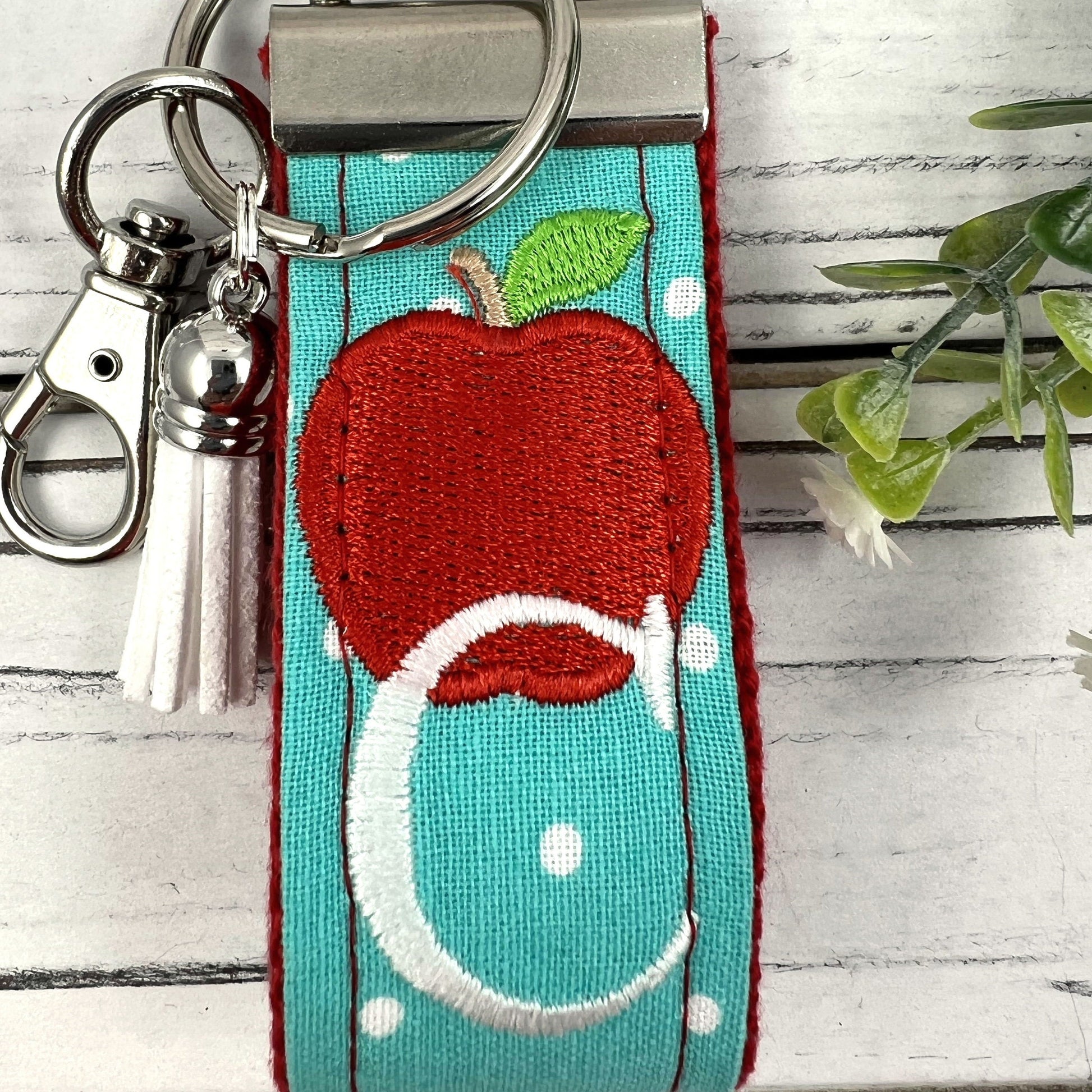 Initial Keychain for Teacher Gifts, Teacher Retirement Gift, Future Teacher Gifts, High School Teacher, End of Year Teacher Gift, Apple gift