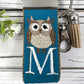 Handmade Owl Keychain, Owl Gift, High School Teacher, Customizable Keychain, Personalized Keychain, Luggage Tag, Teacher Retirement Gift