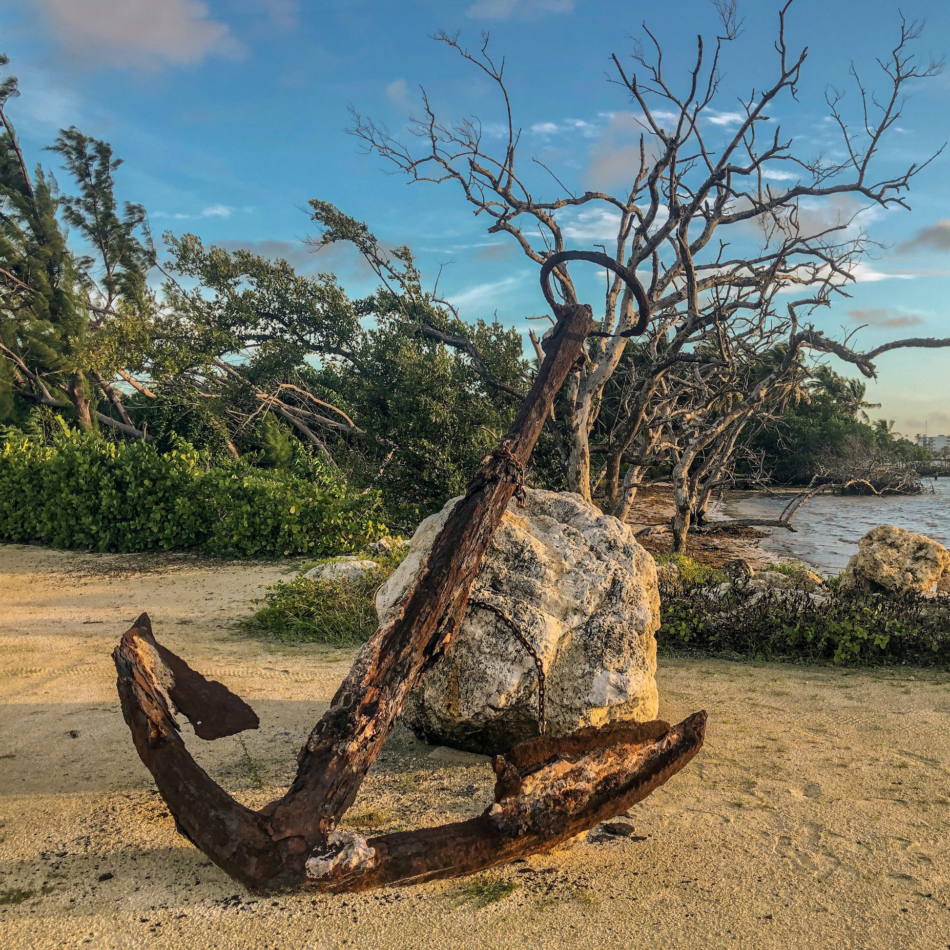 Handmade Anchor Keychain, Beach Keychain, Initial Keychain, Luggage Tag, Retirement Gifts, Beach Life, Nautical, 21st Birthday Gift for Her