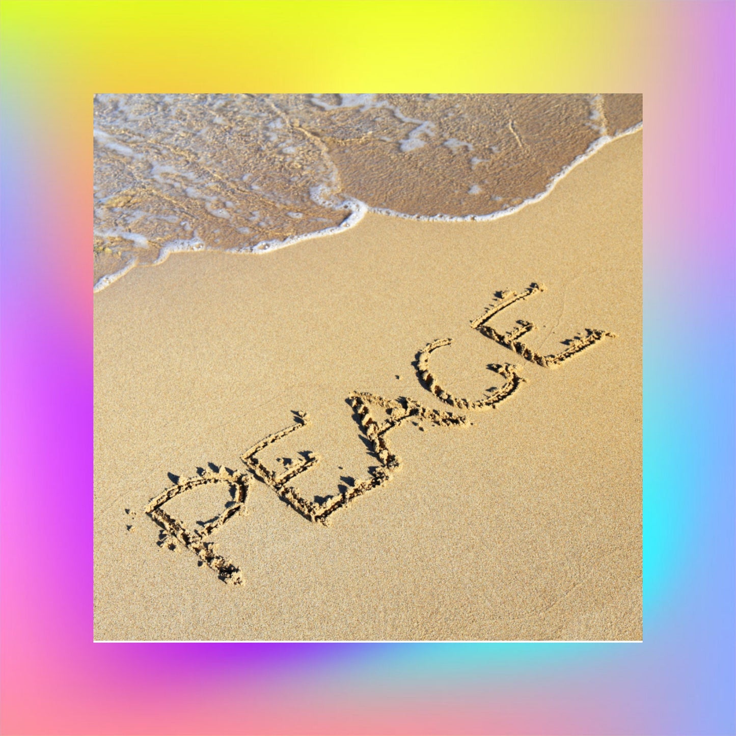 Handmade Hippie Flower Keychain, Groovy Flowers, Customizable Keychain, Personalized Keychain, Luggage Tag, Moving Away Gift, Step Mom Gift