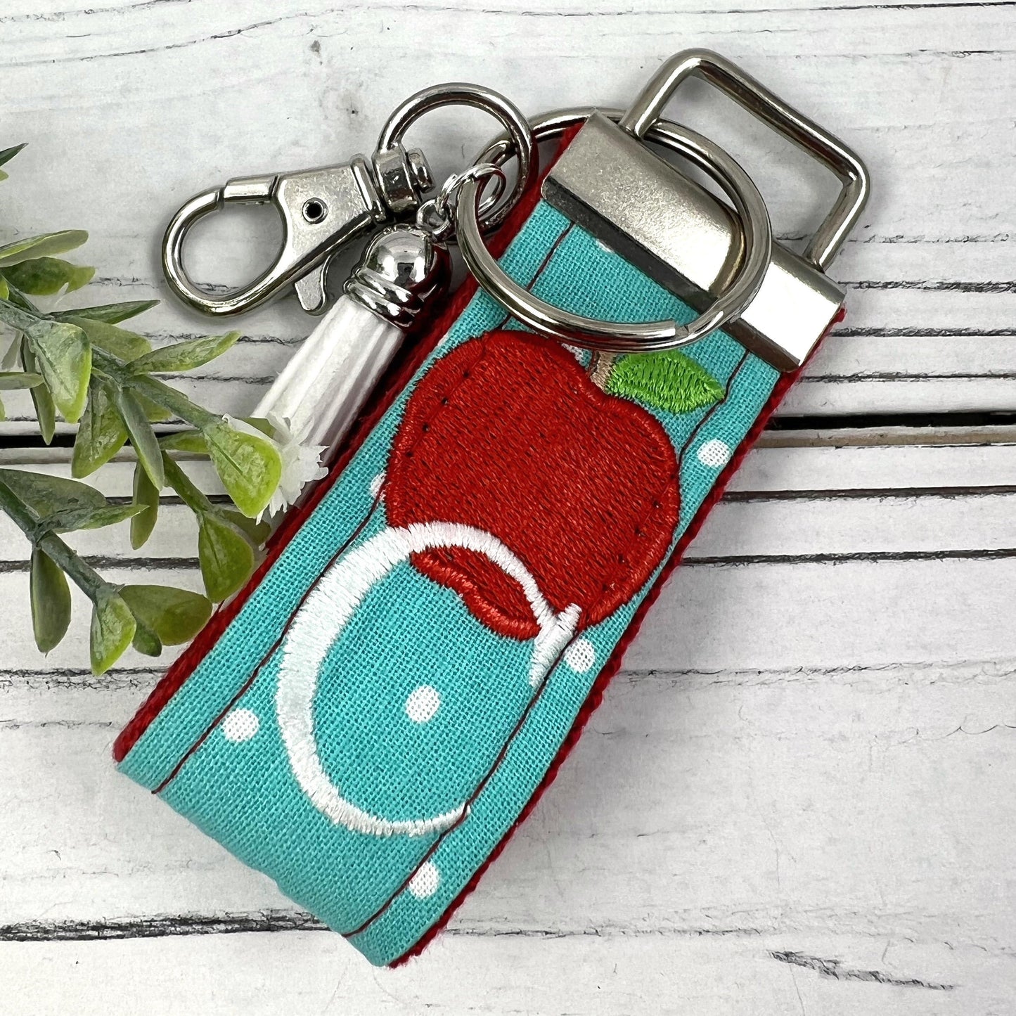 Initial Keychain for Teacher Gifts, Teacher Retirement Gift, Future Teacher Gifts, High School Teacher, End of Year Teacher Gift, Apple gift