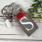 Handmade Crab Keychain, Crabs, Beach Keychain, Customizable Keychain, Initial Keychain, Luggage Tag, Retirement Gifts, Beach Life, Nautical