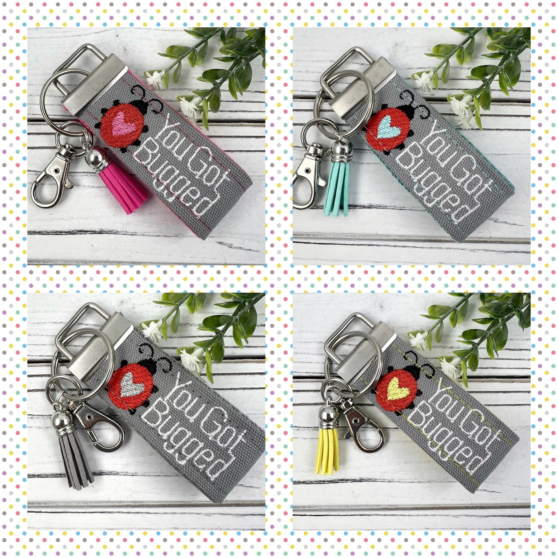 Handmade Ladybug Keychain, Ladybug Gifts, Ladybugs, Popular Right Now, Personalized Gift, Lady bugs, Personalized Keychain, Luggage Tag