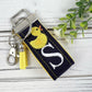 Duck Initial Keychain, Duck Gift, Stress Relief Gift, Preschool Teacher Gift, Popular Right Now, Cheer up Gift, Goodbye Friend Gift, Ducks