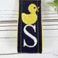 Duck Initial Keychain, Duck Gift, Stress Relief Gift, Preschool Teacher Gift, Popular Right Now, Cheer up Gift, Goodbye Friend Gift, Ducks