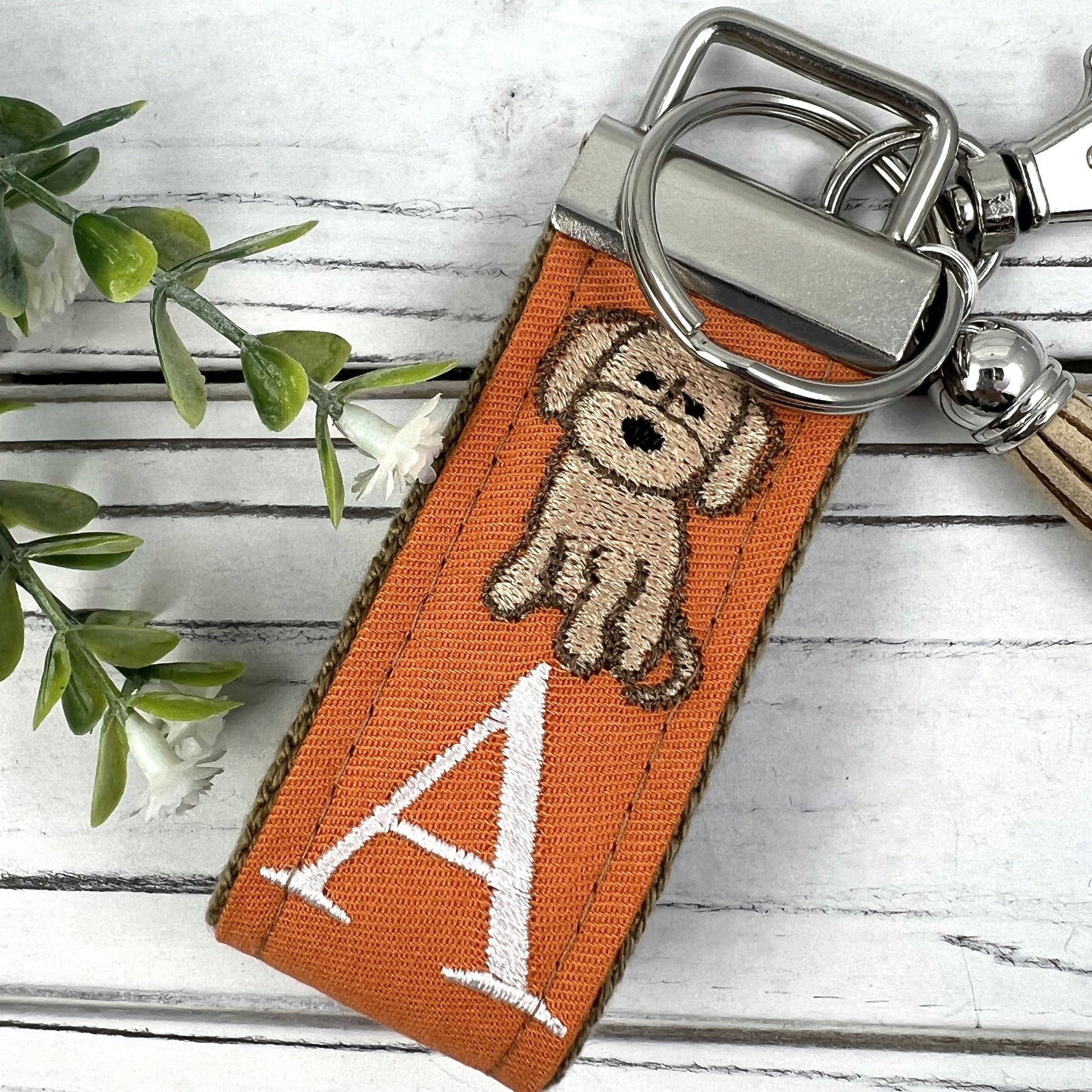 Handmade Golden Doodle Keychain, Doodle Mom, Golden Doodle Gift, Popular Right Now, Personalized Gift, Personalized Keychain, Luggage Tag
