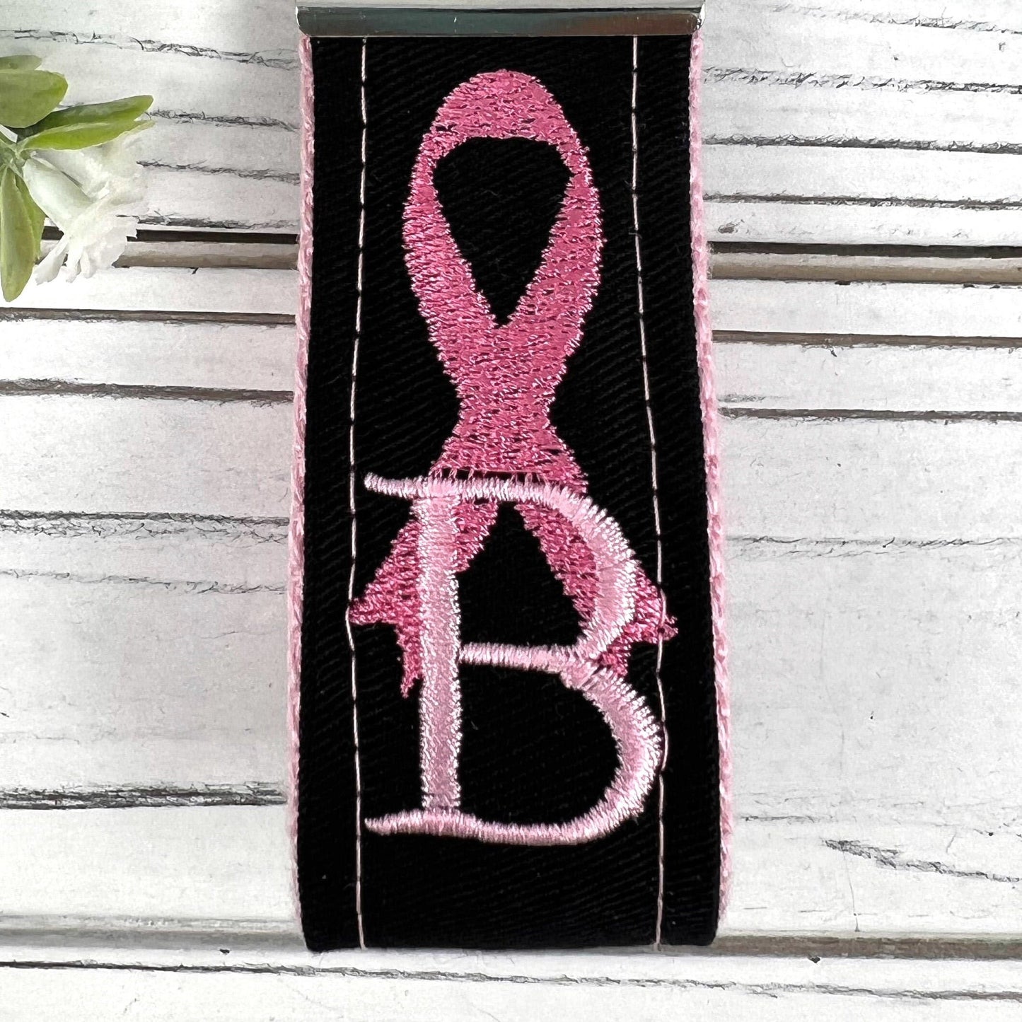 Breast Cancer Keychain, Cancer Gifts, Cancer Ribbon, Cancer Survivor, Cancer Care Package, Breast Cancer Ribbon, Breast Cancer Gifts