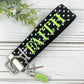 Faith Keychain, Faith Over Fear, Inspirational Keychain, Wristlet Keychain, Faith Gifts, Inspirational Gifts, Embroidered Keychain