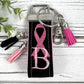 Breast Cancer Keychain, Cancer Gifts, Cancer Ribbon, Cancer Survivor, Cancer Care Package, Breast Cancer Ribbon, Breast Cancer Gifts