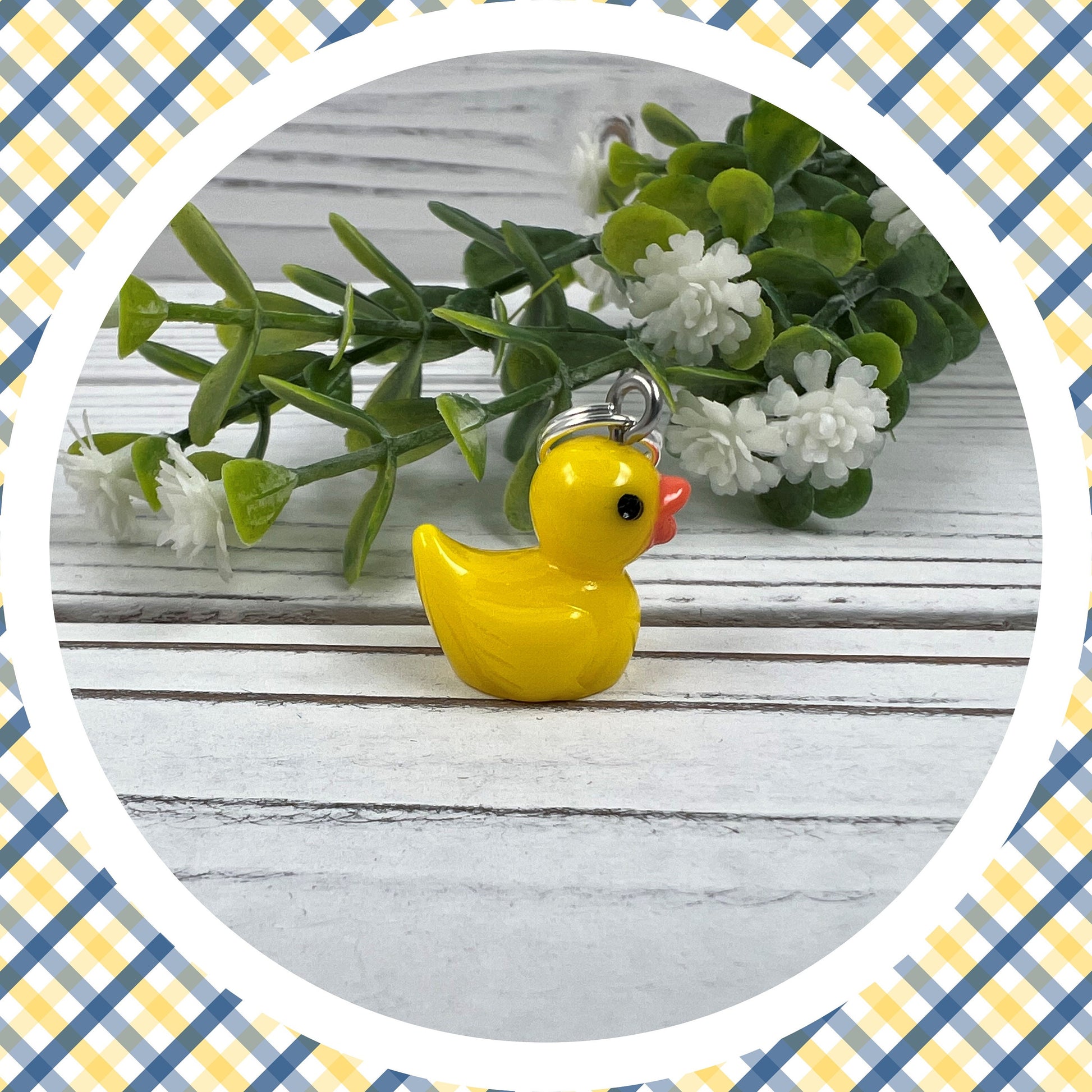 Duck Initial Keychain, Duck Gift, Stress Relief Gift, Preschool Teacher Gift, Duck Baby Shower, Cheer up Gift, Goodbye Friend Gift, Ducks