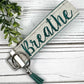 Breathe Wristlet Keychain, Calming Gifts, Relaxation Gifts for Women, Relaxation Kit, Relaxing Gifts, Relaxation Gifts, Just Breathe, Sloth